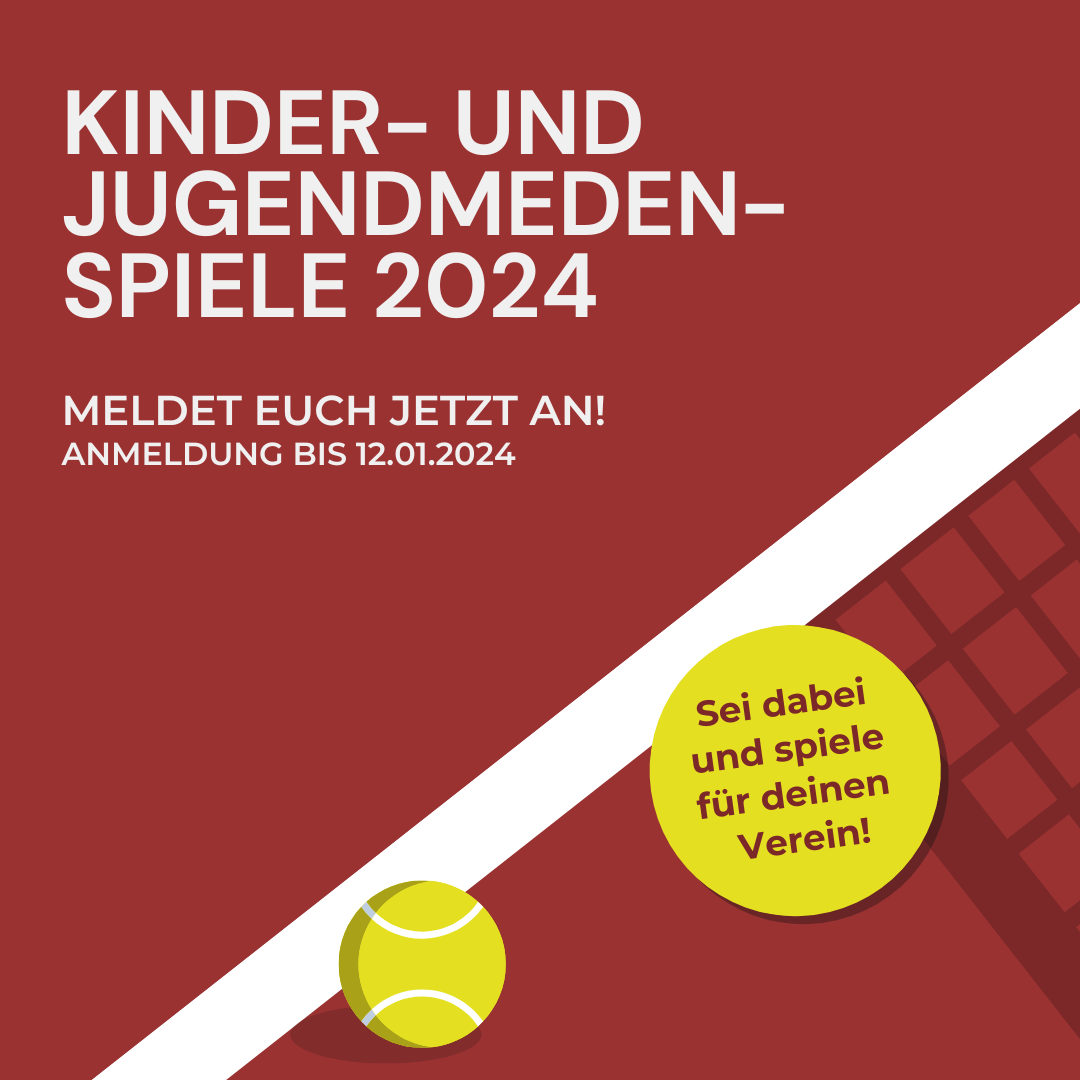 Abfrage Jugend-Medenspiele Sommer 2024