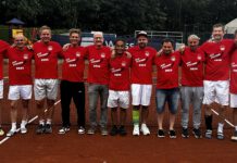 1. Herren 40 feiern direkten Wiederaufstieg