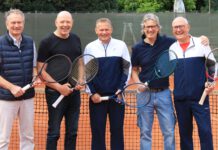 Herren 65: Aufstieg in die 1. Verbandsliga