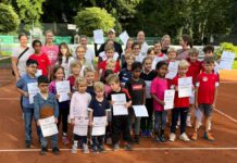 Tennis-Sportabzeichen